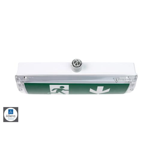 OŚWIETLENIE EWAKUACYJNE Z SZYBKOZŁĄCZKA BEZ KABLA Z PIKTOGRAMEM