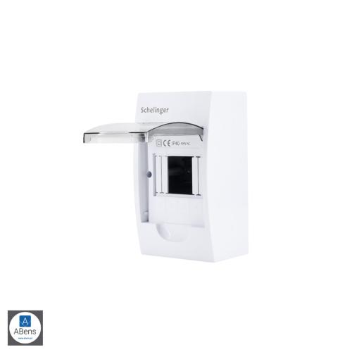ROZDZIELNICA NATYNKOWA IP40 ZACISKI 4N+4PE 1x4P