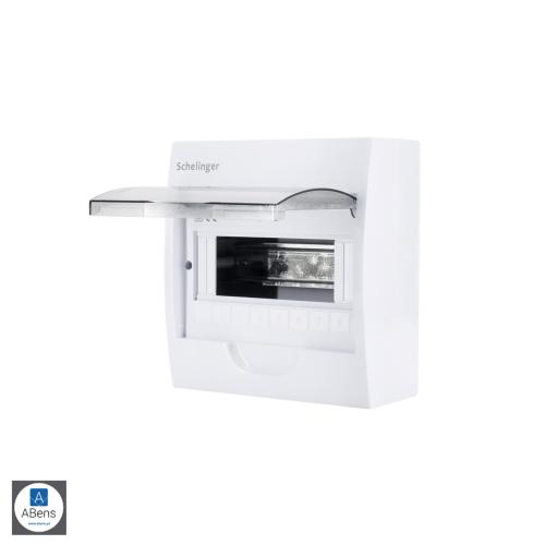 ROZDZIELNICA NATYNKOWA IP40 ZACISKI 8N+8PE 1x8P