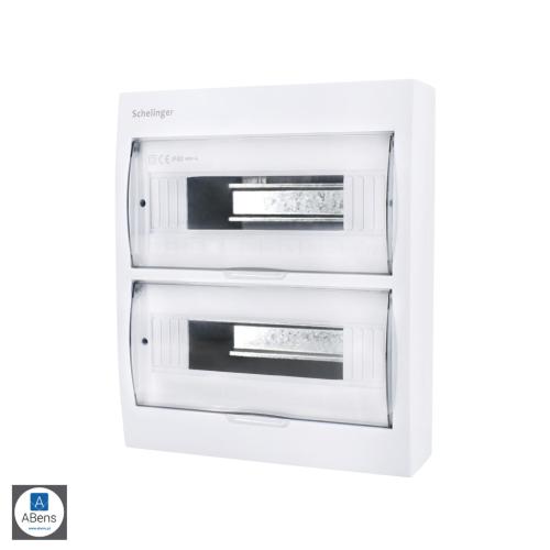 ROZDZIELNICA NATYNKOWA IP40 ZACISKI 24N+24PE 2x12P