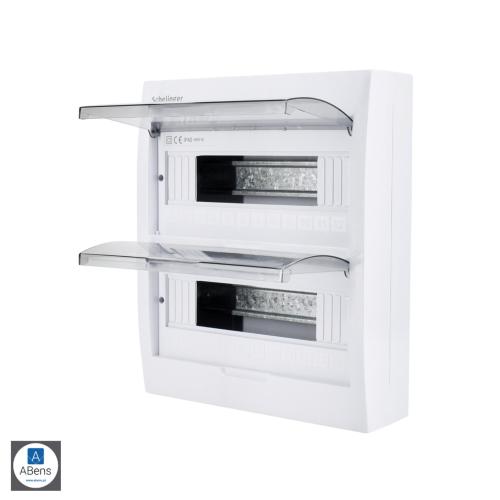 ROZDZIELNICA NATYNKOWA IP40 ZACISKI 24N+24PE 2x12P
