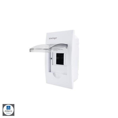 ROZDZIELNICA PODTYNKOWA IP40 ZACISKI 4N+4PE 1x4P