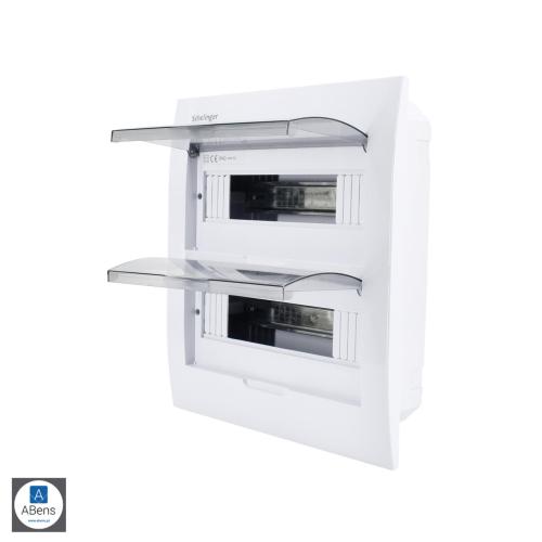 ROZDZIELNICA PODTYNKOWA IP40 ZACISKI 24N+24PE 2x12P