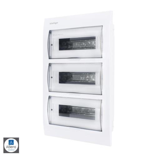 ROZDZIELNICA PODTYNKOWA IP40 ZACISKI 36N+36PE 3x12P