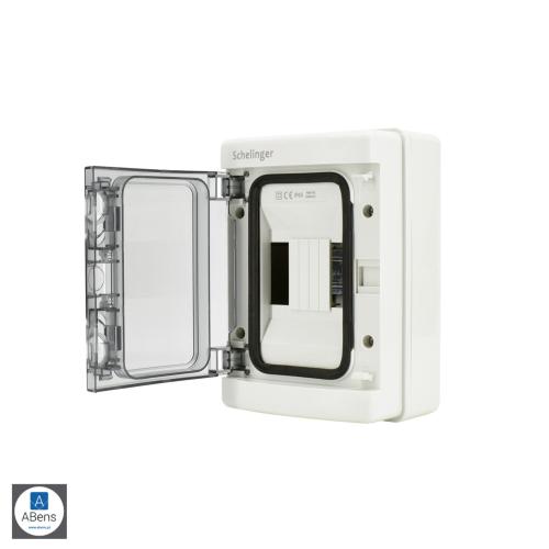 ROZDZIELNICA NATYNKOWA HERMETYCZNA IP65 ZACISKI 4N+4PE 1x4P