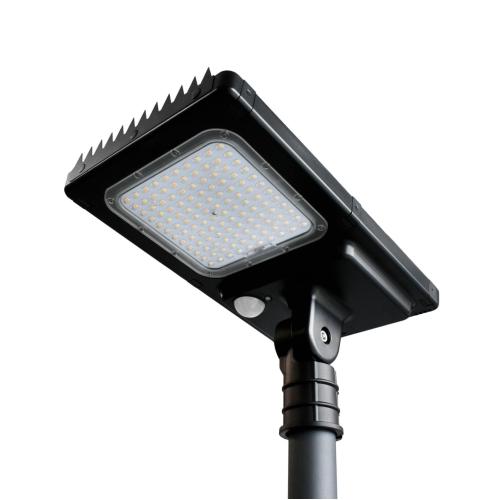 HYBRYDOWA OPRAWA ULICZNA LED 40W 6600LM IP65 CZARNA CZ. PIR