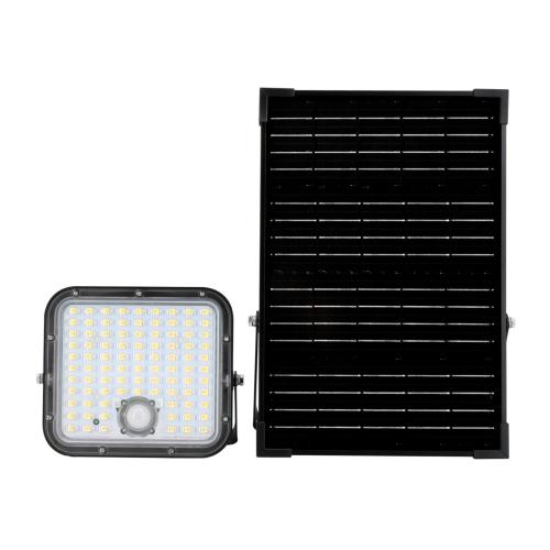 NAŚWIETLACZ SOLARNY LED SOLPAR 30W 4800LM 3000/4000K IP65 CZARNY CZ. PIR