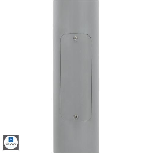 SŁUP OŚWIETLENIOWY SKŁADANY 3M 160X160MM FI60MM SZARY