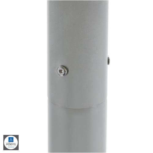 SŁUP OŚWIETLENIOWY SKŁADANY 3M 160X160MM FI60MM SZARY
